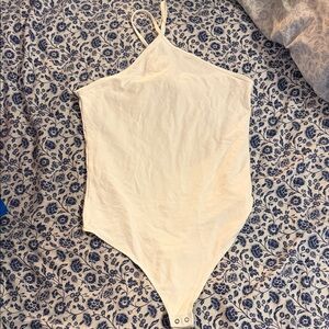 Abercrombie & Fitch Cream Bodysuit